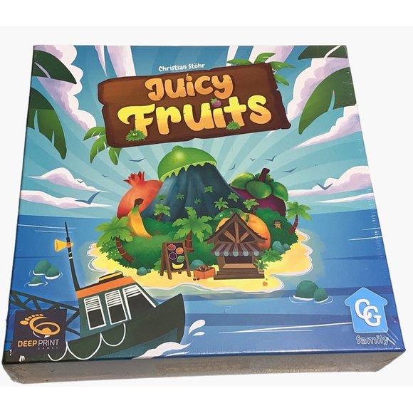 Juicy Fruits Board Game Family Fun Deep Print Games Age 10+ 1-4 Players - Picture 4 of 6
